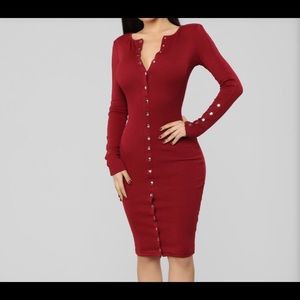 Fashion Nova Midi Dress